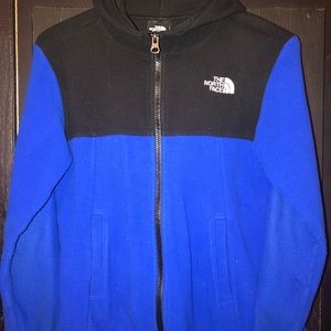 Boys The North Face Fleece Zip up Hoodie